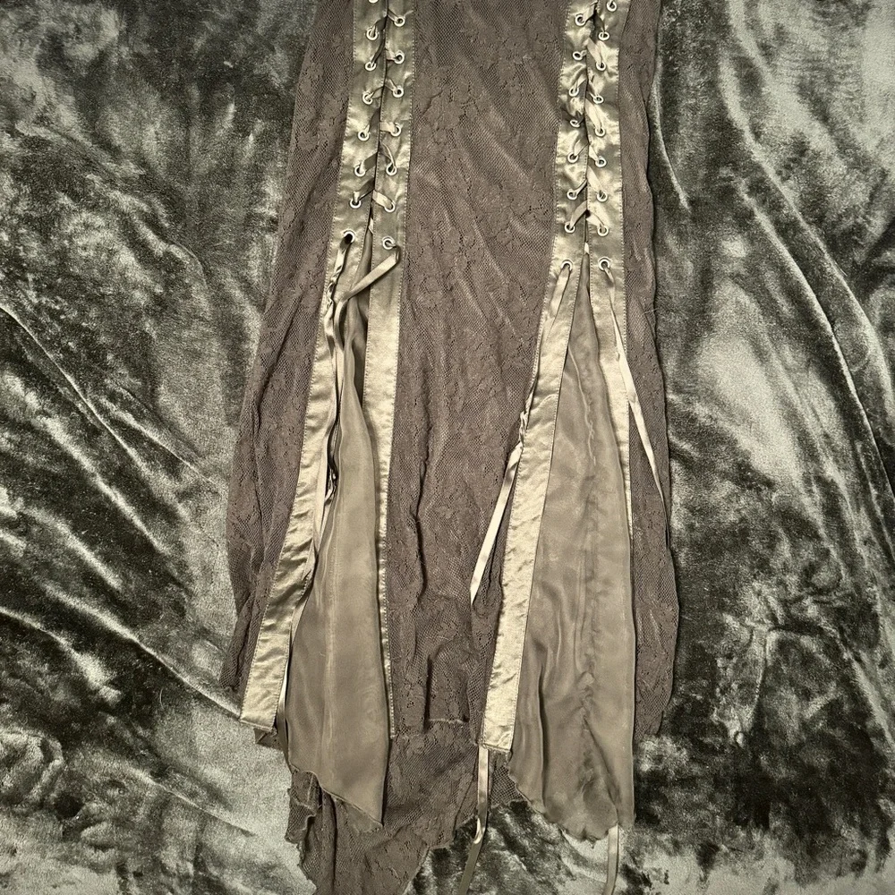 Vintage Lip Service Fetish 2005 Belladonna’s Boudoir Corset Gown - Picture 5 of 6